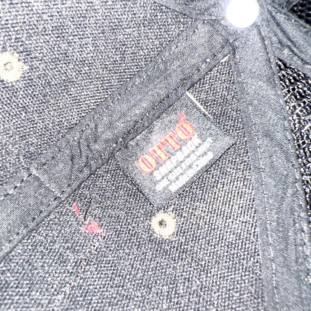 John Pardi Otto camo and black mesh trucker California patch SnapBack - Picture 8 of 8